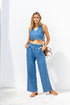 BASIC LINEN VEST PANTS